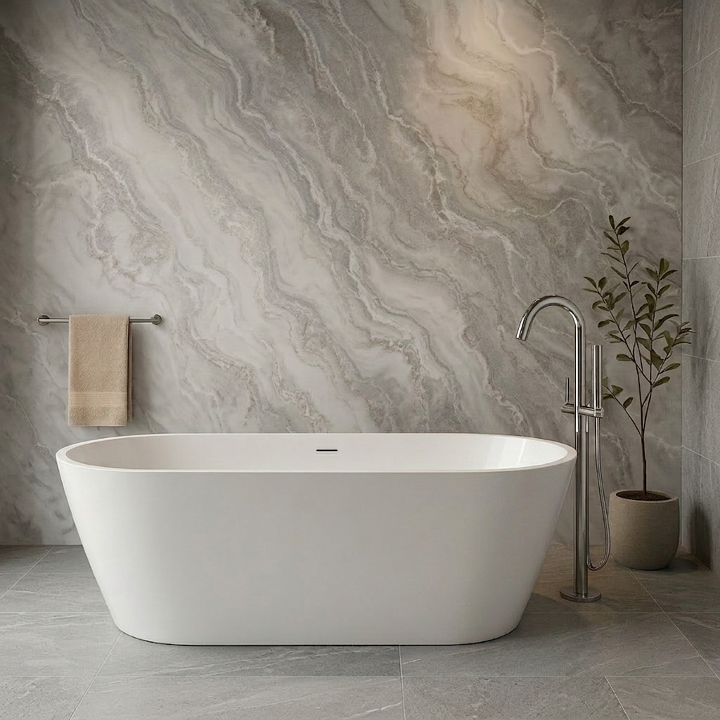 Wanna SPA dla dwóch osób z odpływem centralnym i ergonomicznym kształtem
