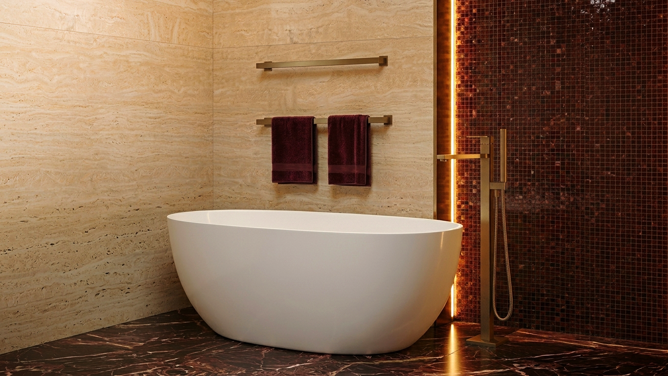Wanna wolnostojąca zapewniająca komfortową kąpiel i relaks w stylu SPA